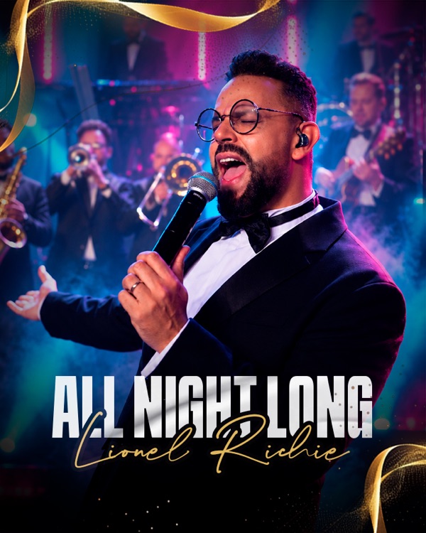Vídeo: Anselmo Sazy canta All Night Long, de Lionel Richie, com a Banda Prime ao vivo e naipe de sopros