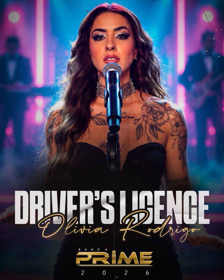 Vídeo: Bia Morais, vocalista da Banda Prime, cantando Driver's License (Olivia Rodrigo) ao vivo